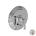 Newport Brass 5-912BP/15S Balanced Pressure Tub & Shower Diverter Plate With Handle Satin Nickel Astor