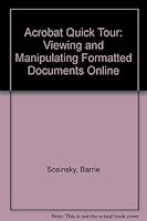 Acrobat Quick Tour: Understand & Create Electronic Documents (For Mac & Windows) 1566042550 Book Cover