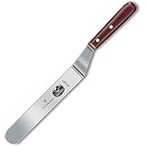 VICTORINOX(ビクトリノックス) オフセットスパチュラ プロ仕様のパレットナイフ 25cm ウッド ベーキングに欠かせない柔軟性を備えたスパチュラ プロフェッショナル 5.2700.25