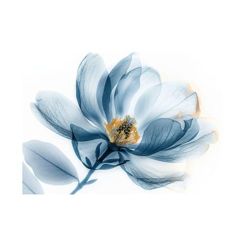 Tableau décoration murale pétales de plantes WODJEM 50x70cm sans cadre style moderne