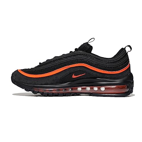 Nike Boy's Air Max 97 (Big Kid) Black/Black/Safety Orange 7 Big Kid M