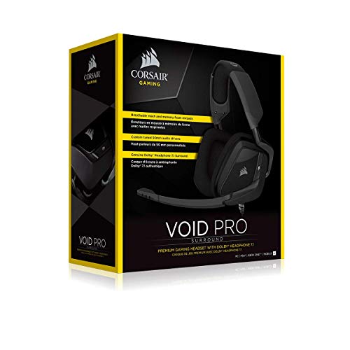 Build My PC, PC Builder, Corsair VOID PRO Surround (Black)