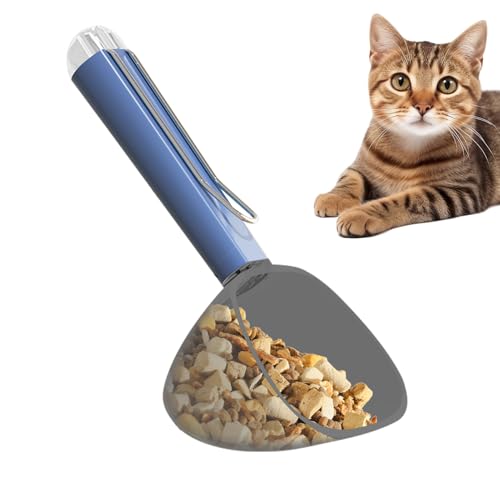 Generisch Palette pro Lettiera pro Gatti - Sandschaufel für Katzen | Schaufel pro Brief pro Gatti in | Messlöffel für Hundefutter | Multifunktionaler Löffel für Katzenfutter, komfortable Mango für a
