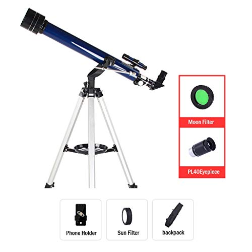 Telescopio refractor YXCKG 60/700mm para astronomía miniatura 2