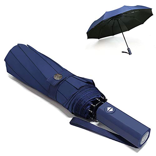 おりたたみ傘 メンズ 折り畳み傘 レディース 折りたたみ傘 自動開閉 日傘 雨傘 晴雨兼用 ワンタッチ 黒とネイビー選択可能 大きい 大きめ 超撥水 梅雨対策 台風対応 UVカット 遮光 遮熱