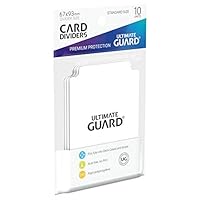 Ultimate Guard Card Dividers, Standard Size, White