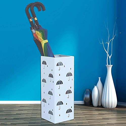 Porte-parapluie d'interieur avec bac de vidange pour maison - 6