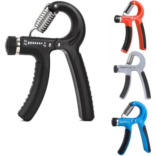 Hand Grip Ajuste 5kg A 60kg Fisioterapia Exercício Antebraço Cores Sortidas