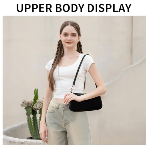 Image of NEBIL Shoulder Bag for Women Small Classic Purses Vegan Leather Clutch Tote HandBags