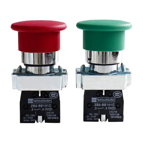 Interruptor de botón de 40mm XB2-BC21 para control eléctrico industrial 3