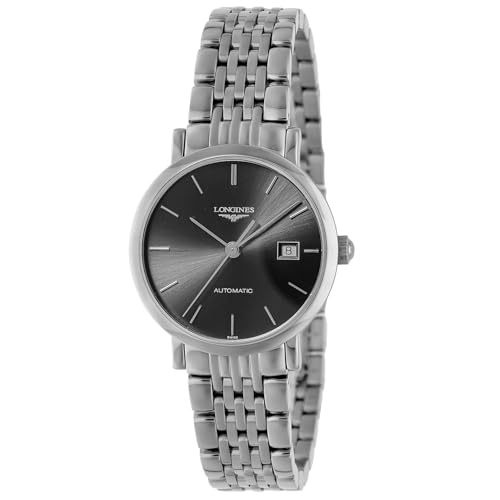 [ロンジン] レディース 腕時計 ELEGANT エレガント 自動巻 3気圧防水 サフィアガラス ブラウン文字盤 ステンレススチール L4.310.4.72.6 シルバー [並行輸入品]