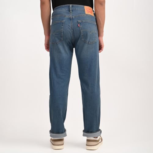 Image of Levi's Men's 505 Straight Fit Mid Rise Jeans