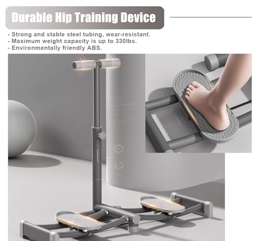 Ejercitador de piernas ajustable con apoyabrazos miniatura 2