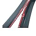 LQQDP 4pcs Smoke Tint with Chrome Trim Outside Mount Tape On/Clip On Style PVC Sun Rain Guard Vent Window Visors Compatible with for 14-20 X-Trail/Rogue