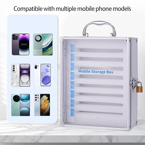 Organiseur verrouillable pour appareils mobiles à construction incassable - 3