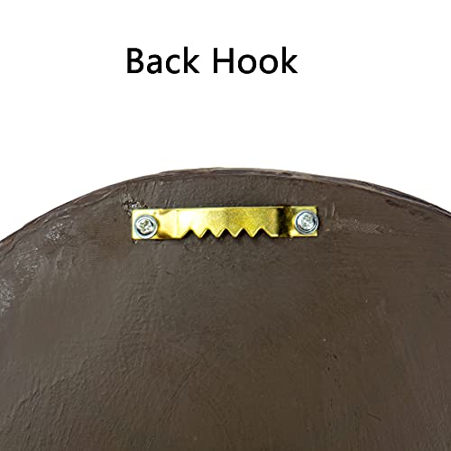 12 Inch Elf Out The Door Tree Hugger - Outdoor Gnome Statue Garden Decorative - Whimsical Tree Peeker Sculpture - Fairy Tree Face Yard Art Decoration #TOP6