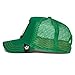 Goorin Bros. The Farm Unisex Original Adjustable Snapback Trucker Hat, Green (The Giraffe), One Size