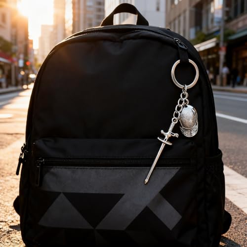 Porte-clés escrime pour sac à main et compétitions - 7