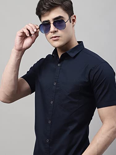 Image of Majestic Man Men's Cotton Slim Fit Shirt