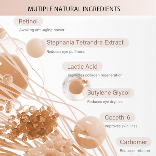 Leogony 2PCS Correxion Deep Wrinkle Night Cream, Under Eye Serum Anti-Wrinkle Anti-Aging - Image 5