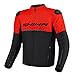 Produktbild SHIMA DRIFT Motorradjacke Herren | Leichte, Atmungsaktive Sommer Mesh Motorcycle Stadt Textiljacke Männer mit CE Schulter Ellbogen und Rückenprotektoren, Breitenverstellung (Rot, L)