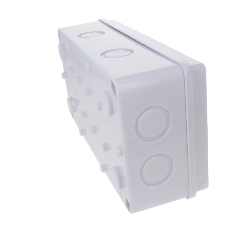 Fielect Junction Box ABS Plastic Project Box Dustproof Waterproof IP65 Universal Electrical Project Enclosure 7.87" x 3.94" x 2.76"