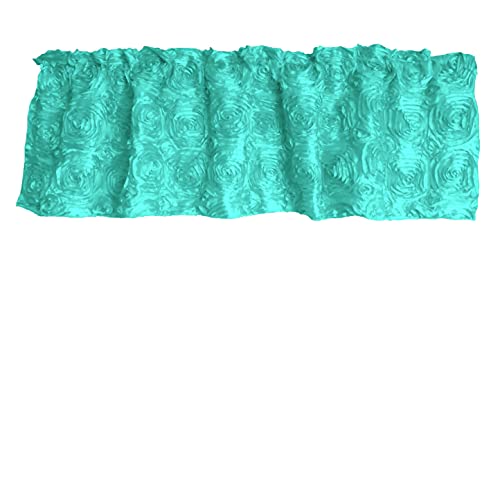 Zen Creative Designs 3D Rosette Window Valance Home Décor Bedroom Nursery Kitchen Window (58