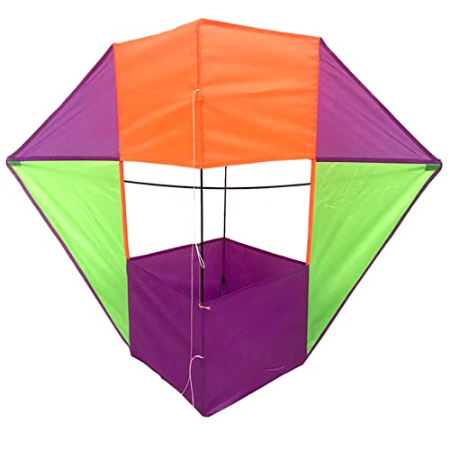 Large Cube Box Shape Soft Tear-Resistant Outdoor Sports Game Easy to Fly Stereo Huge Kites