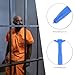 Ipetboom Portable Safety Writing Pen Multi Use Signature Pen for Prison Investigations Ergonomic Design Compact Lightweight Retractable Tip for Secure Use Random