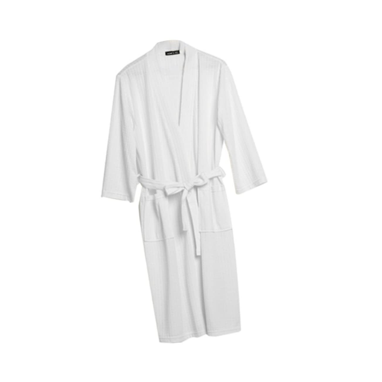 COLLBATH Robe de Nuit Couple Homme Xl en Polyester Blanc, 1 Pièce