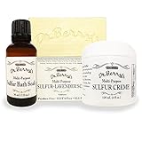 Dr. Berry's Starter Sulfur Pack | Itch Relief from Mites, Insect Bites, Acne, and Fungal Infections | Fast and Effective with Potent Anti-Inflammatory Ingredients
