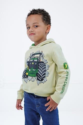 John Deere Fleece Pullover Hoodie Toddler to Big Kid Sizes (2T - 14-16)4