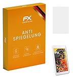 atFoliX Bildschirmfolie kompatibel mit Acer Iconia One 8 B1-870 Schutzfolie, entspiegelnde & stoßdämpfende FX Folie (2X)