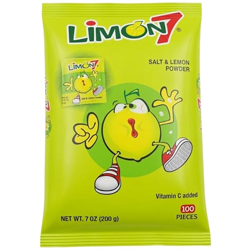Limon 7 Salt & Lemon Powder Mexican Candy by Anahuac, 0.5 pounds