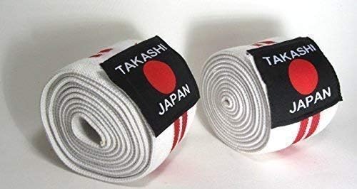 Nws Power Weight Lifting Knee Wraps Wraps 75" long and 3" wide Knee Sleeve/Bandage Takashi Japan