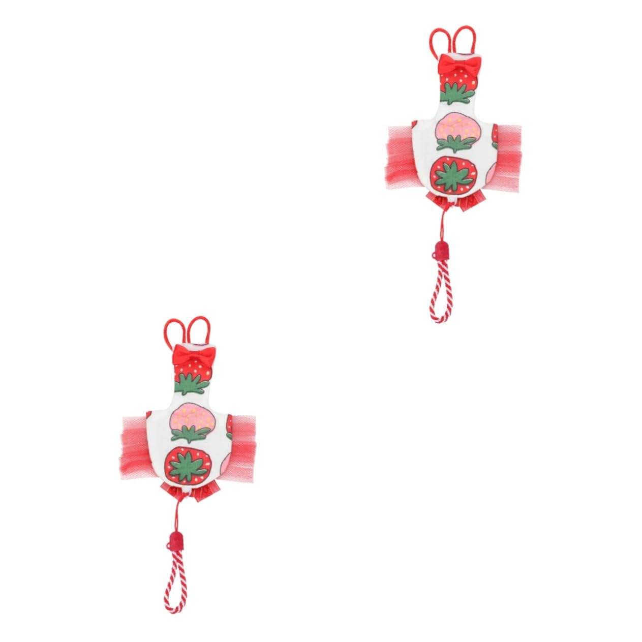 BESPORTBLE 2 Piezas Mascota Loro pájaro pañal Canario pañal cacatúa Disfraces de Halloween pájaros Decorativos pañal para Loro Disfraz de Mascota voladora Animales pequeños Accesorios Vampiro