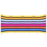 SPRINGOS Paravientos Pantalla Cortavientos de Playa 8m