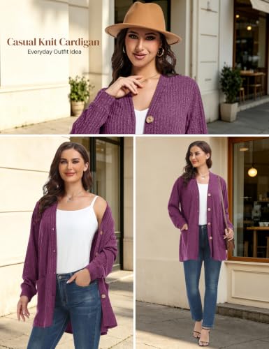 Image of MONNURO Plus Size Cardigan for Women Lightweight Open Front with Pockets