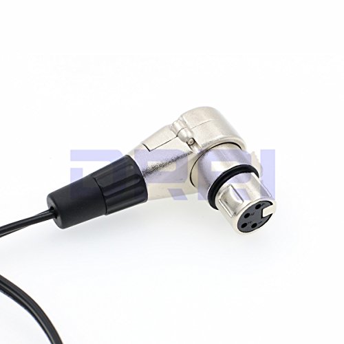 Cable D-Tap a XLR de 4 pines con conector en ángulo recto antitirones R4xlr-Dtap TTC 3