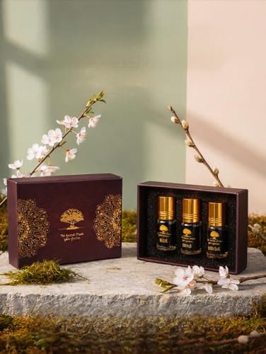 Image of Luxury Aromatic Roll-On Trio | Lotus, Mystic Leaf, Musk