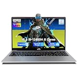 NIMO 15.6 Inch Laptop, i5-12450H 8-Core H-Series Processor (Beats i7-11800H), 16GB RAM 1TB SSD, Backlit Keyboard, Fingerprint Reader, 100W USB-C Fast Charging, WiFi 6, FHD IPS Display
