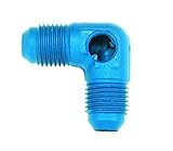 Aeroquip FCM2273-8AN Dash Size; -8AN Dash Size; 1/8in. NPT Port Size; Aluminum; Blue...