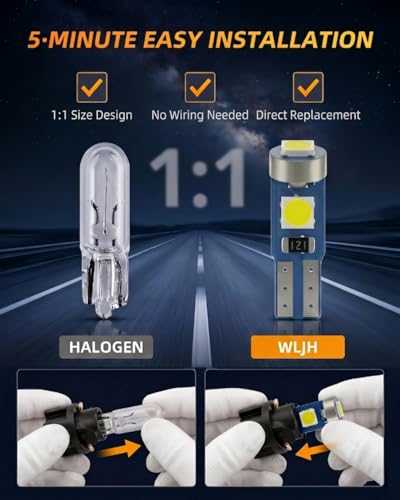 Kit de 11 Lámparas LED para Tablero Ford F150 F250 2000-2008 miniatura 7