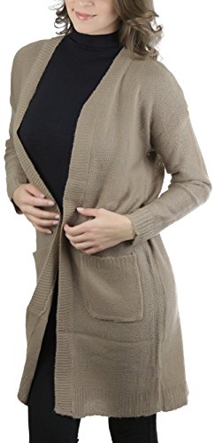 Image of ToBeInStyle Women's Warm Heavy Knit Long Sleeve Cardigans