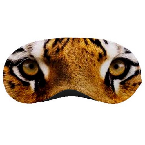 Tiger Big Cat Sleeping Eye Night Mask