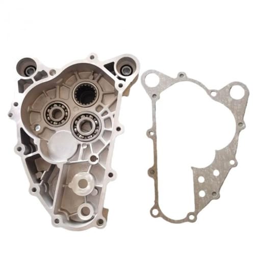 GY6 150 200ccエンジンギアボックスカバーシングルペーパーガスケットカートATV逆タイプと互換性(Blue)