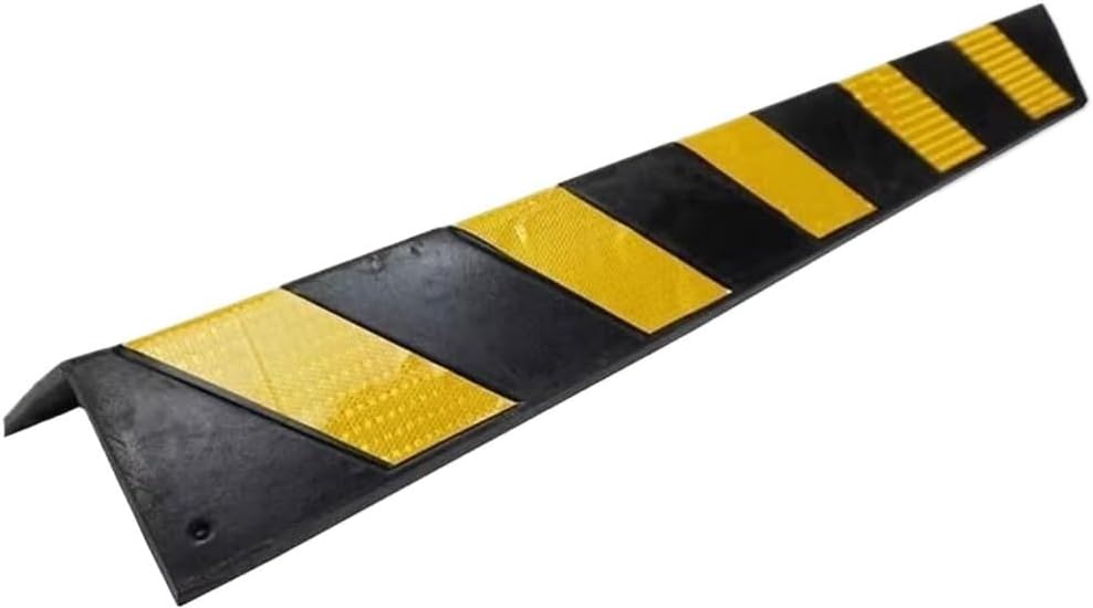 Garage Wall Protector,Car Park Rubber Bollard,Reflective Tape Corner Guard Wall,