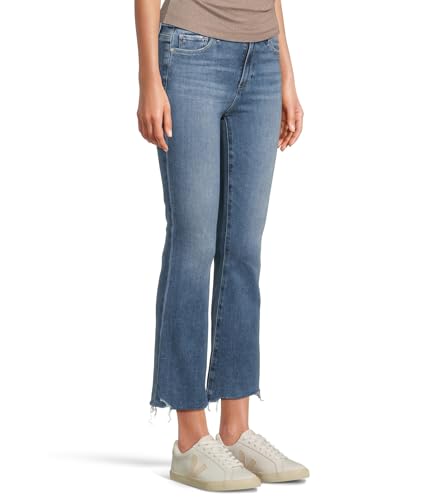 PAIGE Women's Colette Crop Flare in Novelist W/Vesper Hem2