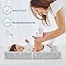 BBjixiang Baby Diaper Changing Table Pad, Contour Changing Pad for Dresser Top, Waterproof & Non-Slip, Includes a Cozy & Breathable & Washable Cover