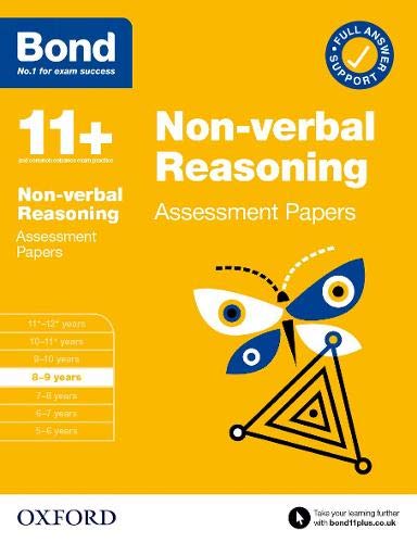 Bond 11+: Bond 11+ Non-verbal Reasoning Assessment Papers 8-9 years: Basic Processes